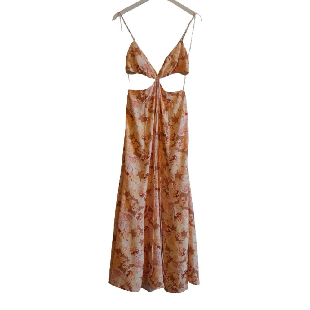 Rumer Floral Linen Dress